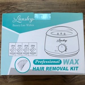 Lansley Professional Wax Hair Removal Kit Electric Pot